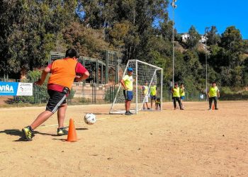 RECINTOS DEPORTIVOS DE SANTA JULIA, CHORRILLOS Y GÓMEZ CARREÑO TENDRÁN INVERSIÓN MUNICIPAL CON IMPORTANTES OBRAS DE MEJORAMIENTO