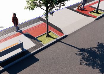 Viña del Mar: Renovación de aceras en calle Arlegui