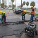 En Viña del Mar se intensificó el plan de bacheo