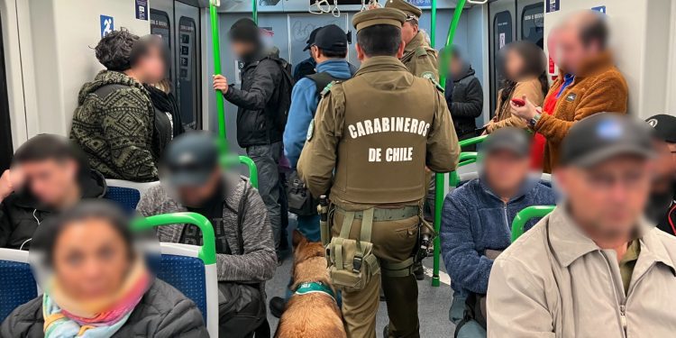 Con operativos de seguridad conjuntos, Carabineros y EFE refuerzan la seguridad en el Tren Limache-Puerto