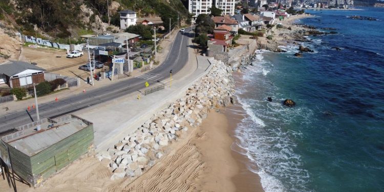 MOP potencia obras en borde costero regional para enfrentar el cambio climático
