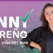 La dirigenta del cerro Forestal camino al concejo municipal de Viña del Mar