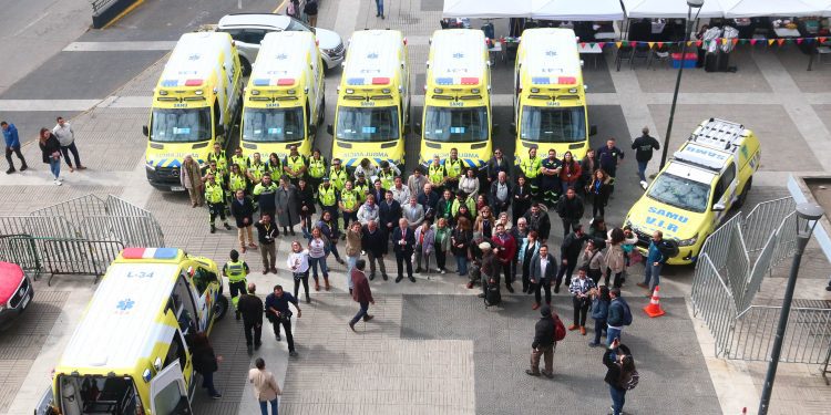 GORE entrega nuevas ambulancias al Servicio de Salud Valparaíso-San Antonio
