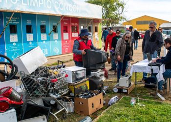 Reciclatón electrónica en Concón: más de 3 toneladas de residuos recolectados