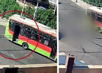 Joven estudiante fallece tras caer de micro con la puerta abierta en Valparaíso