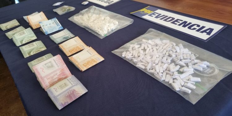 Detienen a sujeto con más de 1.800 dosis de droga en Los Andes