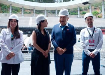 Alcaldesa Macarena Ripamonti y Don Francisco inspeccionaron la Quinta Vergara con miras al cierre de la Teletón 2004