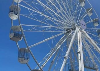 Viña del Mar inaugura cuenta Rueda de la Fortuna como atracción turística para el verano