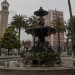 Roban ornamentos de histórica fuente en la Plaza de la Victoria de Valparaíso