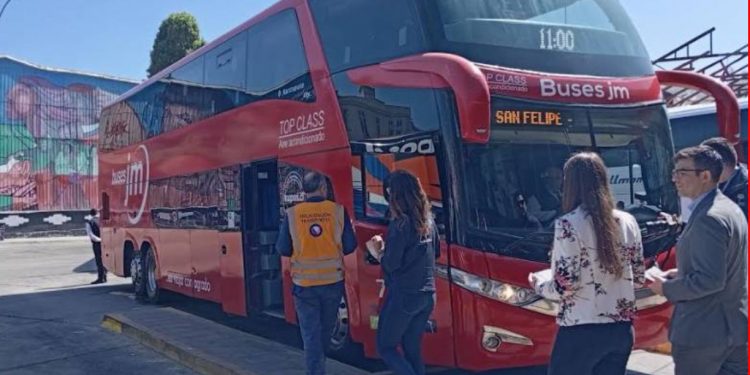 Refuerzan fiscalización de buses interurbanos en Valparaíso
