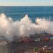 Fuertes marejadas impactan las costas de Viña del Mar