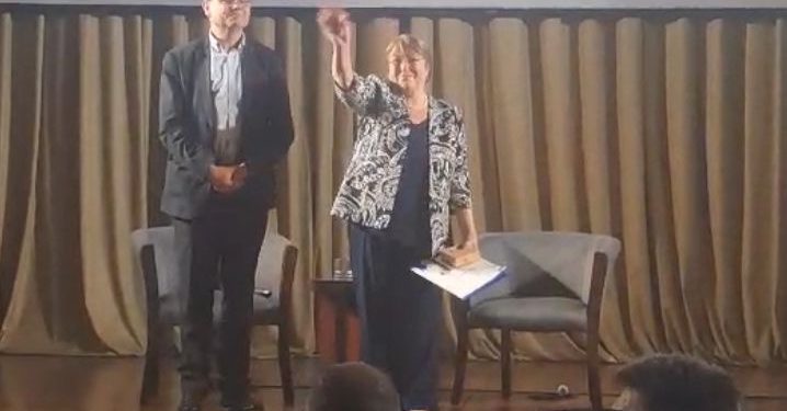 Expresidenta Michelle Bachelet participó en ciclo “Riesgos y retos de la democracia” de la Universidad Valparaíso