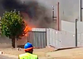 Una persona fallecida deja incendio que consumió dos viviendas en Villa Independencia de Viña del Mar