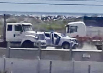 Policía Marítima abatió a conductor de camión en San Antonio: intentó atropellar a personal naval