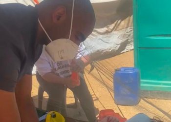 Huelguistas del megaincendio fueron trasladados de urgencia tras evaluación médica