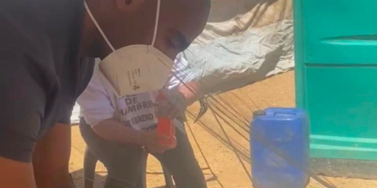 Huelguistas del megaincendio fueron trasladados de urgencia tras evaluación médica