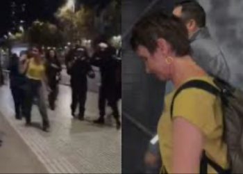 Se viraliza video donde Carolina Tohá es agredida por manfiestantes en la vía pública