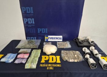 PDI detiene a tres hombres que se dedicaban a comercializar drogas en Putaendo
