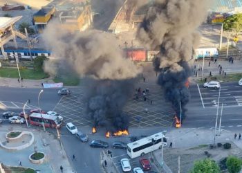 Violentos enfrentamientos entre Pescadores y Carabineros en caleta Portales
