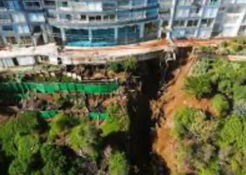 Serviu descarta reactivación de socavón tras lluvias y asegura que edificio no tiene riesgos “en su estabilización”