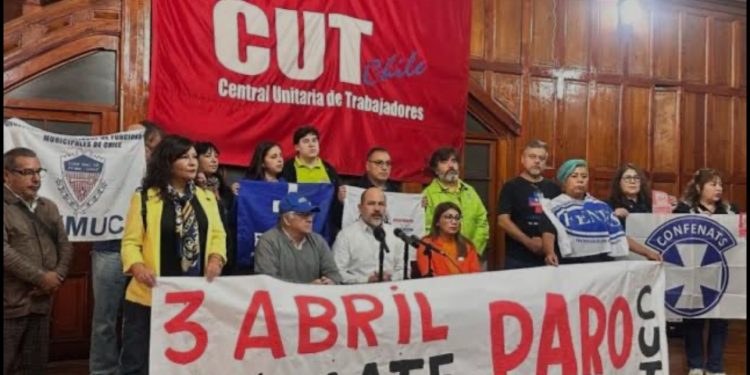 Central Unitaria de Trabajadores anuncia paro nacional para el próximo 03 de abril