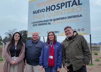 Autoridades visitaron terrenos donde se proyecta construir nuevo hospital en Quintero
