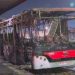 Queman bus del transporte público en Pedro Aguirre Cerda y dejan panfletos alusivos a causas anarquistas