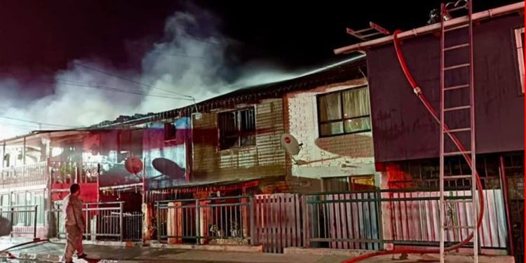 Emergencia estructural dejó cuatro viviendas afectadas en Glorias Naval