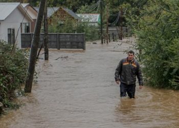 Decretan alerta roja en la Concepción por desborde de río Andalién