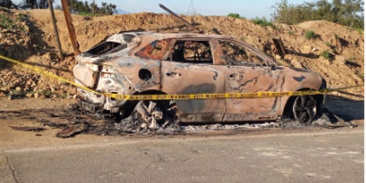 Encuentran automóvil quemado que sería del hombre asesinado en su casa en Curacaví