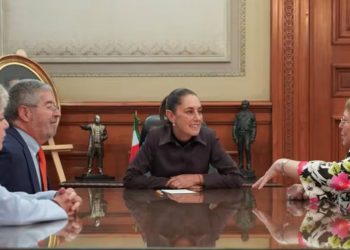 Presidenta de México recibió a Michelle Bachelet tras su nominación a la jefatura de la ONU