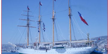 la Esmeralda llegó a Valparaíso tras crucero de instrucción número 69