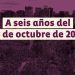 INDH entrega balance a seis años del 18 de octubre de 2019