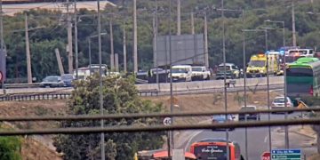 Grave accidente en La Calera deja ocho lesionados tras volcamiento de bus en Ruta 60CH