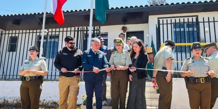 Carabineros inauguró subcomisaria temporal en Lo Vásquez