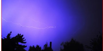 Tormentas eléctricas sorprendieron borde costero y zona interior de Valparaíso