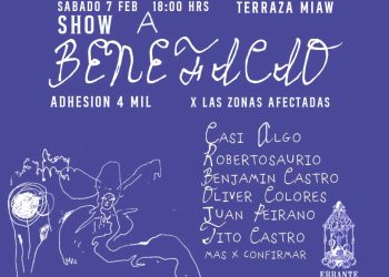 El colectivo artístico Errante Imaginario realizará show y rifa a beneficio del Cuerpo Bomberos de Concepción