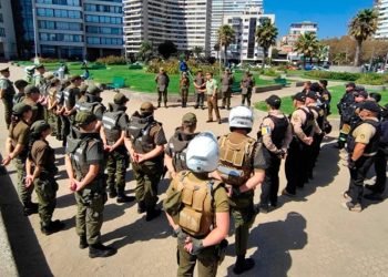 16 personas detenidas y seis prófugos de la justicia dejó Ronda Impacto en Viña