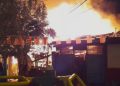 Incendio afectó a siete casas en La Florida