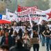 Manifestaciones en Santiago y Valparaíso por cuenta pública