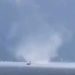 Captan impresionante tromba marina frente a Puerto Montt