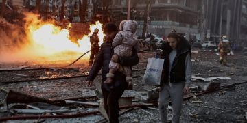 Nuevo ataque ruso sobre Kiev deja al menos nueve muertos y decenas de heridos