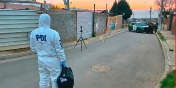 Hombre extranjero fue asesinado con arma de fuego en Valparaíso