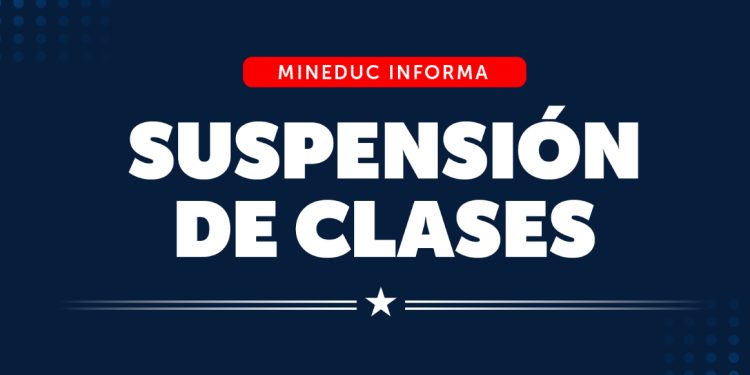 Suspenden clases para el lunes 20 en las regiones de Coquimbo, Valparaíso y Atacama