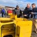 Seremi de Economía y director regional de Sercotec visitan Caleta Portales para evaluar daños tras intensas marejadas y fallas en una grúa