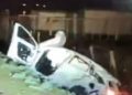 Un fallecido y tres lesionados graves dejó volcamiento de vehículo en Quillota