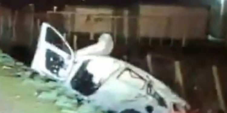 Un fallecido y tres lesionados graves dejó volcamiento de vehículo en Quillota
