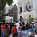 Registran disturbios en la Embajada de Haití luego que decenas de migrantes ingresaran a la fuerza al lugar
