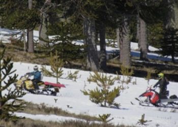 Turistas causaron daño irreparable en la Reserva Nacional Malalcagüello tras ingresar en motos de nieve