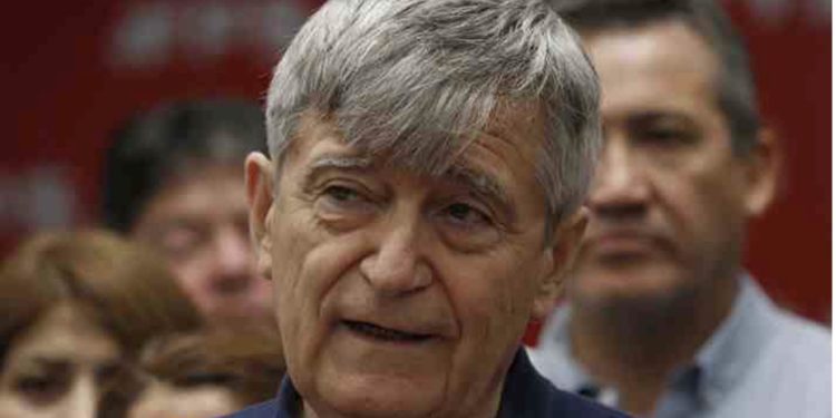 Muere a los 71 años el exsenador Camilo Escalona una de las figura claves del PS